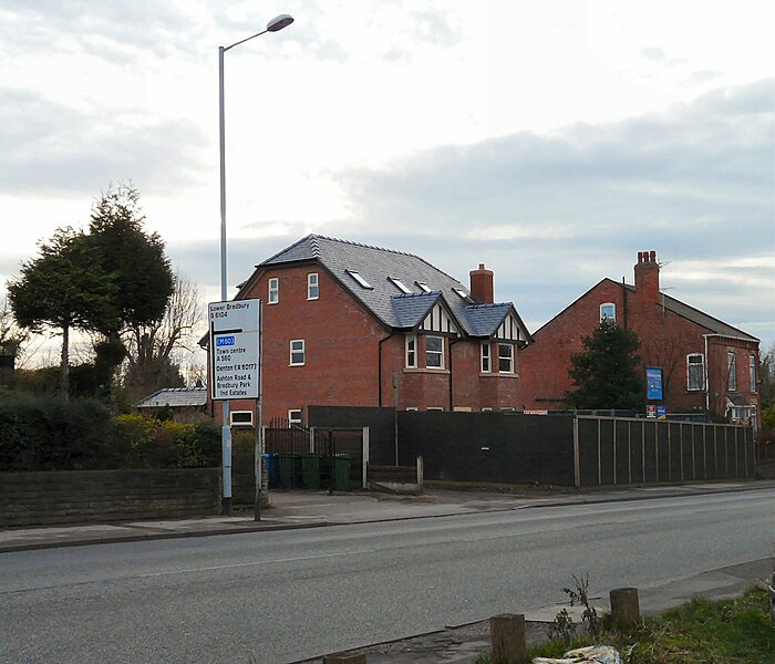File:New build house on Stockport Road West - geograph.org.uk - 3824283.jpg