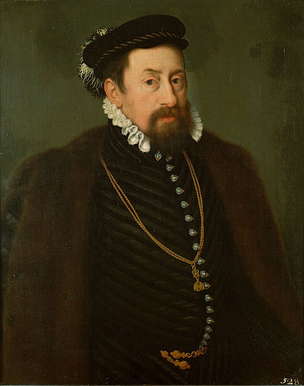 Portrait by Nicolas Neufchâtel, c. 1566