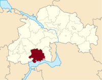 Нікапальскі раён на мапе