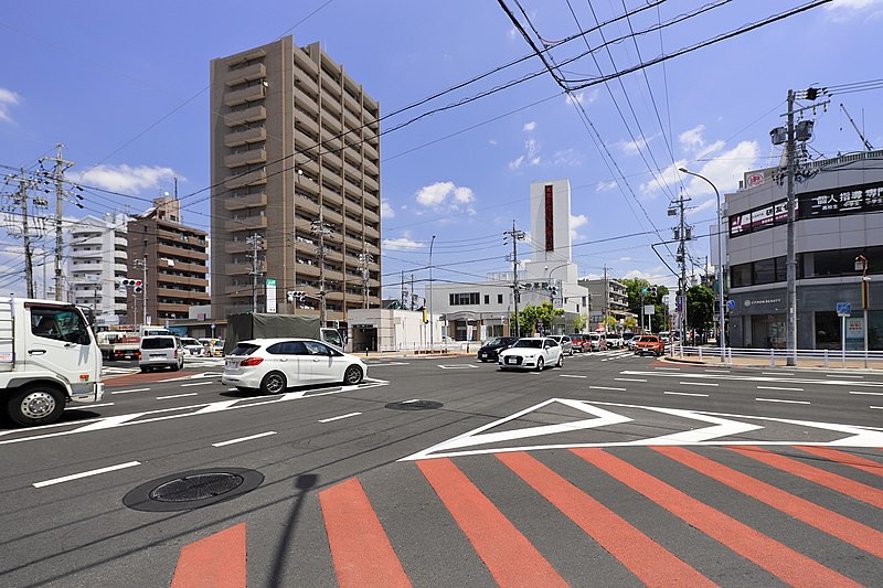 ファイル:Nonami Intersection (1), Tempaku Ward Nagoya 2021.jpg
