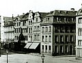 Marktplatz, Sicht auf Haus Bolkerstraße 2/Ecke Burgplatz