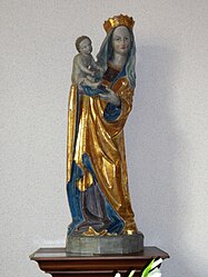 Statue de la Vierge à l'enfant (XXe)