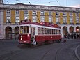 Venta de tikets de tranvía y oficina de turismo en Lisboa