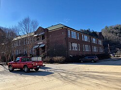 Old Marshall High School, Marshall, NC (45964067304).jpg