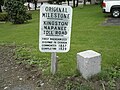 File:Ontario Highway 2 - York Road - milestone Napanee 18 Kingston 5 - sign.jpg