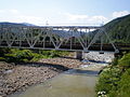 Railway bridge on the Opir.