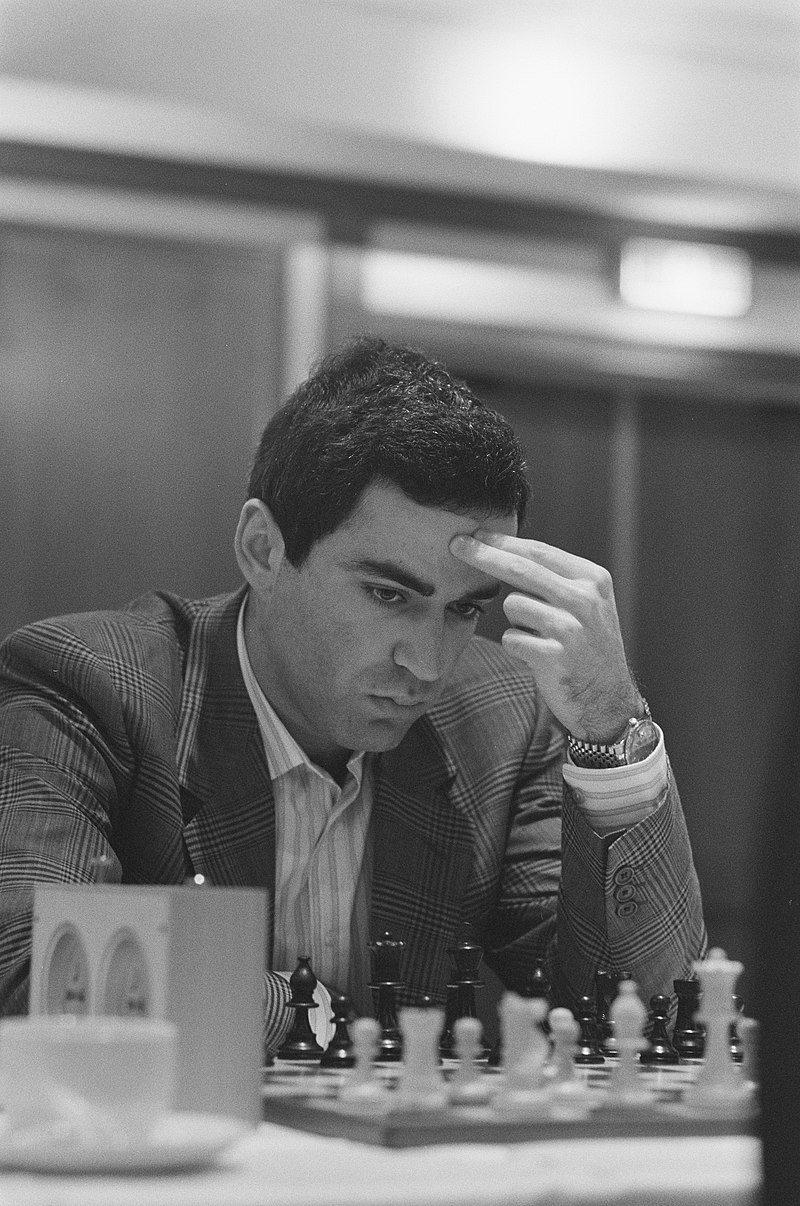 Garry Kasparov and Anatoly Karpov