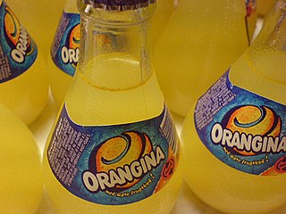 <span class="mw-page-title-main">Orangina</span> Carbonated citrus beverage