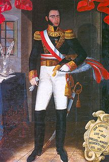 Luis José de Orbegoso 11th and 12th President of Peru (1833-34, 1834-35)