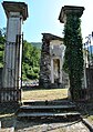 Entrata cimitero e vecchio oratorio distrutto