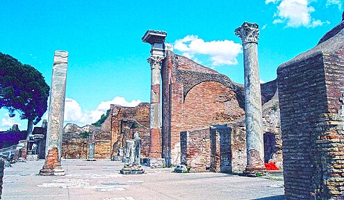 The Civic Baths of Ostia, also known as Thermae Gavii Maximi Ostia-mainbaths01.jpg