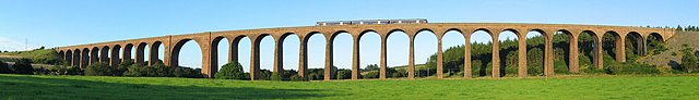 The Culloden Viaduct near to Culloden battlefield.