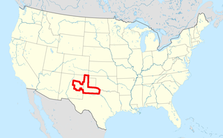 <span class="mw-page-title-main">Palo Duro basin</span> Geologic province in Texas, New Mexico, and Oklahoma, US