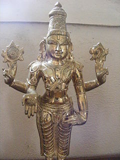 <i>Panchaloha</i> A term for traditional five-metal alloys used for Hindu artifacts