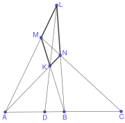 D is the harmonic conjugate of C with respect to A and B Pappusharmonic.svg