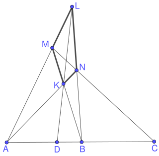 <span class="mw-page-title-main">Projective harmonic conjugate</span> Point found separated from another, given a point pair