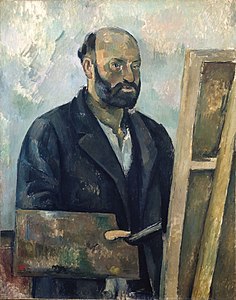 Paul Cézanne: Autorretrato, (1890).