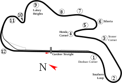 Tracciato di Phillip Island Grand Prix Circuit