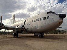 Nose and front door of a C124. Phoenix 2011 c124 globemaster.JPG