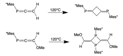 Phosphaallene dimerization.png