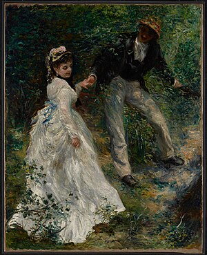 Pierre-Auguste Renoir (French - La Promenade - Google Art Project.jpg