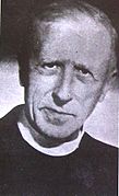 Teilhard de Chardin, gesuita, che ha cercato di avvicinare il cristianesimo alla scienza evoluzionistica.