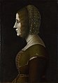 Лукреция Кривели – любовница на Лудовико (вероятен портрет от Джовани Амброджо де Предис).