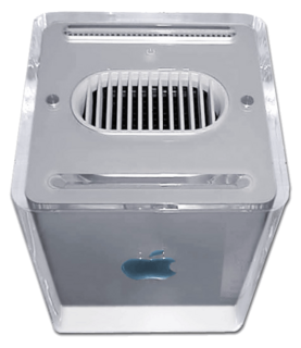 Power Mac G4 Cube Personal computer produced by Apple Inc. from 2000 to 2001