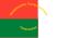 Madagaskar prezidentlik standarti (1976-1993, teskari) .svg