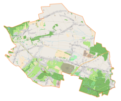 Mapa lokalizacyjna gminy Psary