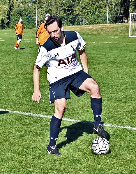 Little playing in a charity match, September 2016