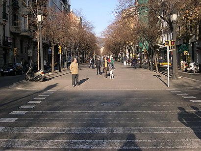 Com arribar a Rambla De Catalunya amb transport públic - Sobre el lloc