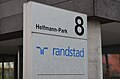 Randstad logo toegepast