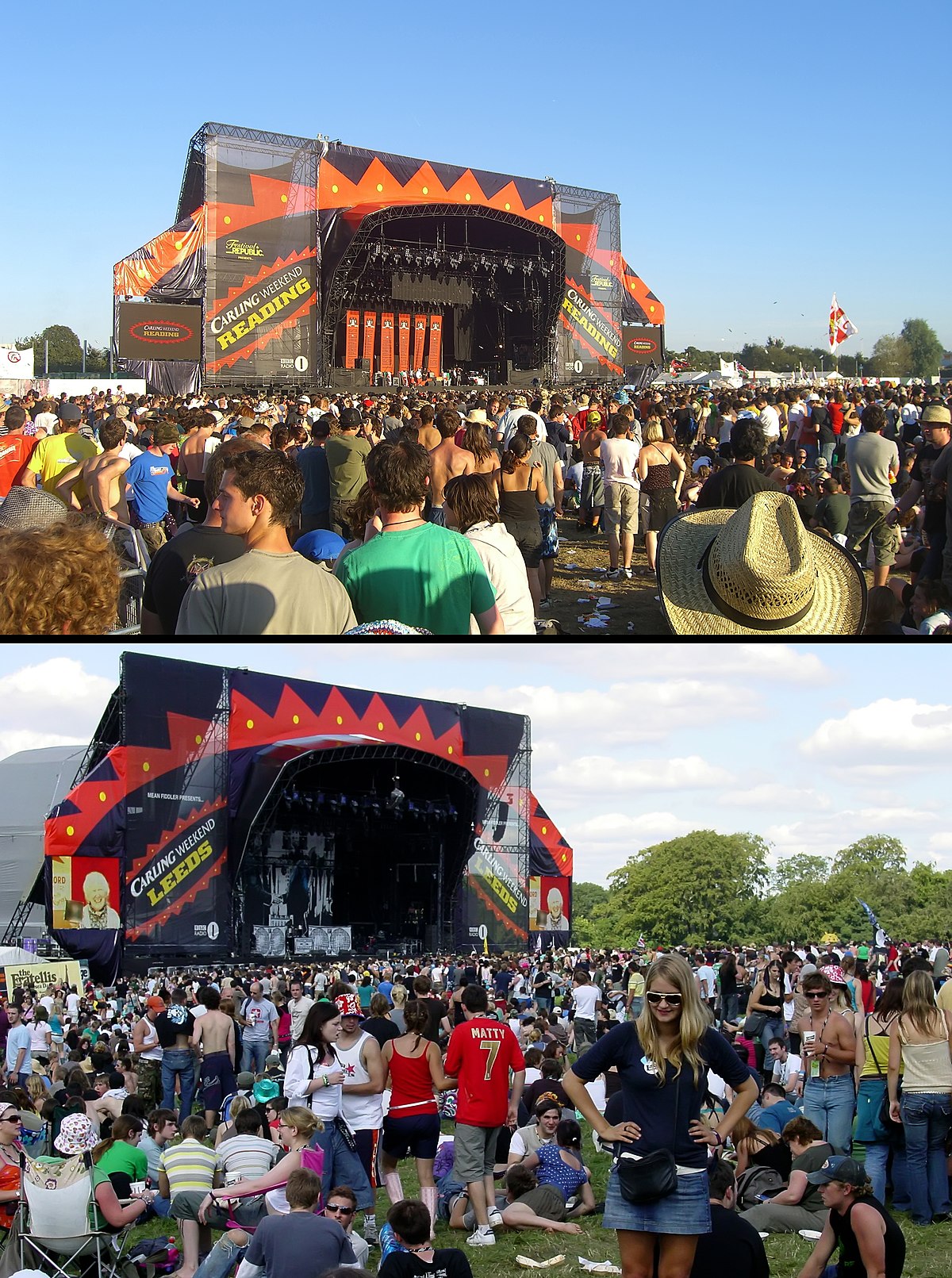 Reading and Leeds Festivals - Simple English Wikipedia, the free  encyclopedia