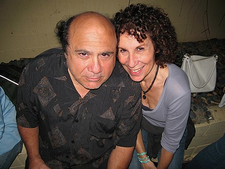 Perlman with husband Danny DeVito in 2006.