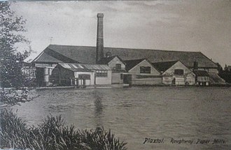 Roughway Paper Mill, 1904. Roughway Paper Mill.JPG