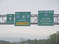 I-195 signage seen from the end of Route 29