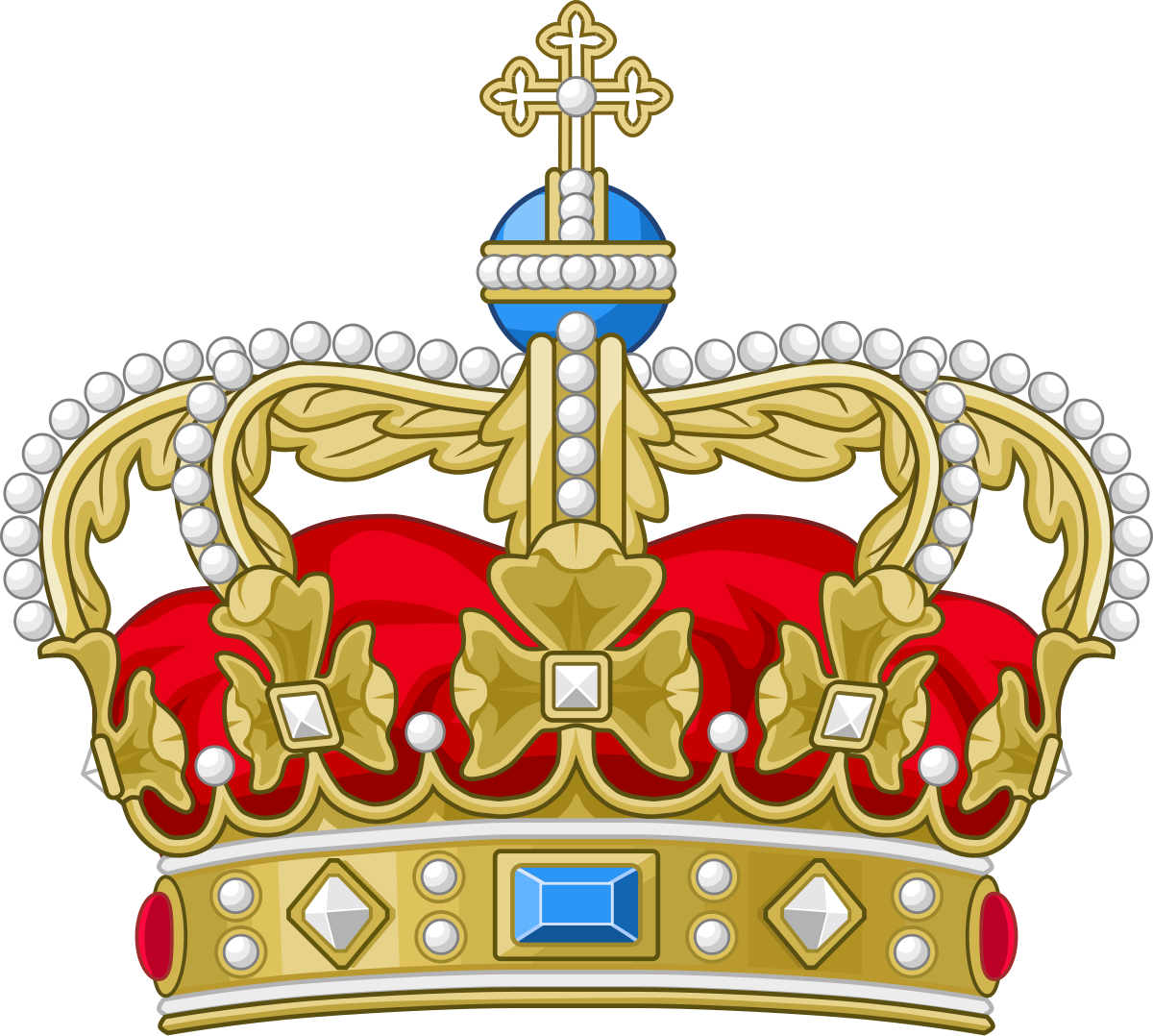 Download File Royal Crown Of Denmark Svg Wikipedia