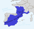 Royaume wisigoth de Toulouse vers 500.