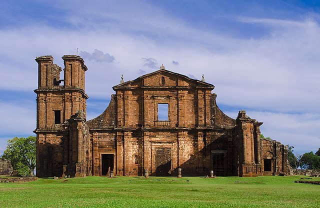 The historic town of São Miguel das Missões