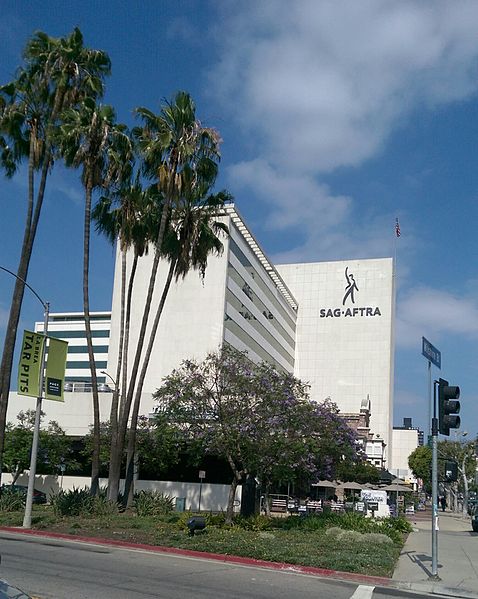 SAG-AFTRA Plaza in Los Angeles, California, headquarters to SAG-AFTRA