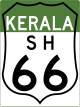 State Highway 66 (Kerala) shield}}