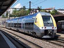 La Z 27545 de TER Bourgogne en gare de Dijon-Ville.