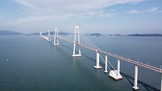 <span class="mw-page-title-main">Cheonsa Bridge</span> Road bridge in Jeollanam-do, South Korea