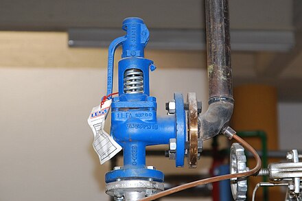 European standard steam boiler safety valve
