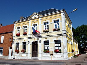 Saint-Folquin (Pas-de-Calais) mairie.JPG