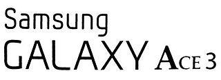 <span class="mw-page-title-main">Samsung Galaxy Ace 3</span>