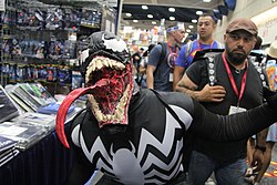 El traje simbionte alienígena de Venom