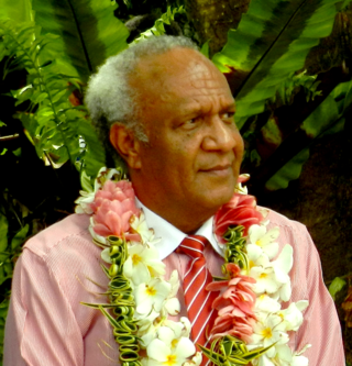 <span class="mw-page-title-main">Sato Kilman</span> Prime Minister of Vanuatu