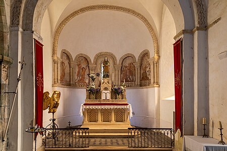 Église Notre-Dame-et-Sainte-Barbe, Savigny, Manche